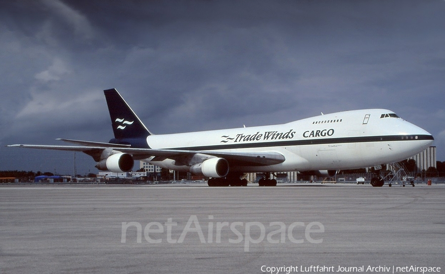 Tradewinds Airlines Cargo Boeing 747-2U3B(SF) (N923FT) | Photo 400546