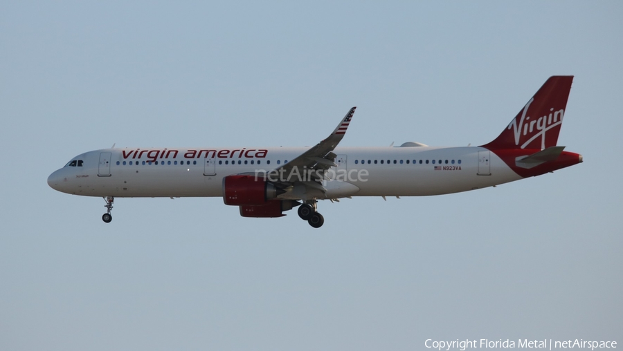 Virgin America Airbus A321-253N (N923VA) | Photo 306187