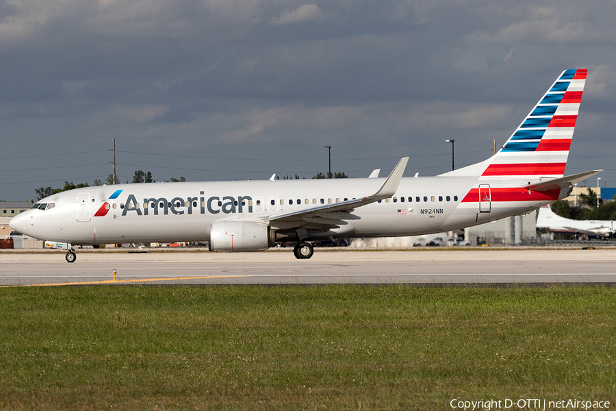 American Airlines Boeing 737-823 (N924NN) | Photo 134476