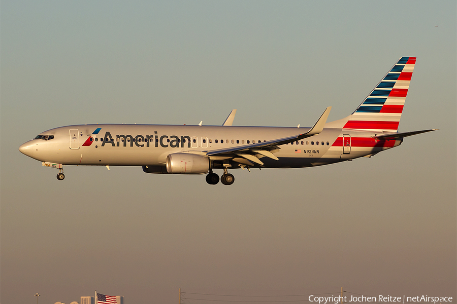 American Airlines Boeing 737-823 (N924NN) | Photo 40521