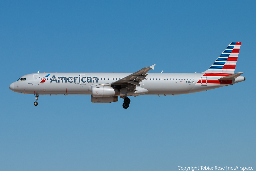 American Airlines Airbus A321-231 (N924US) | Photo 298210