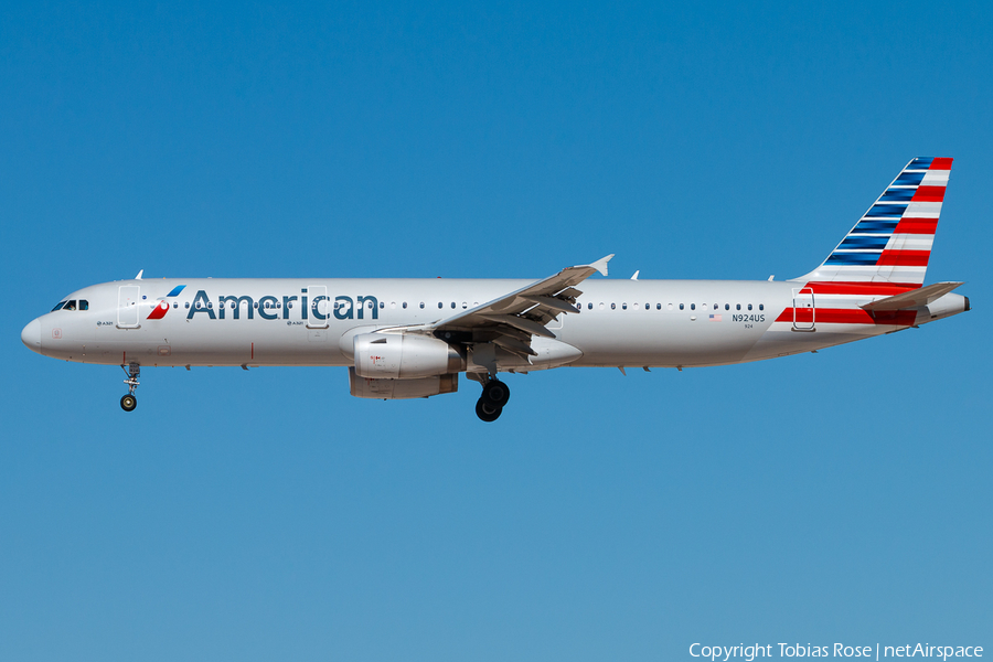 American Airlines Airbus A321-231 (N924US) | Photo 336995