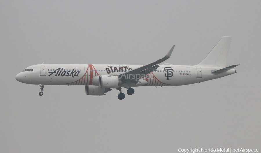 Alaska Airlines Airbus A321-253N (N924VA) | Photo 306188