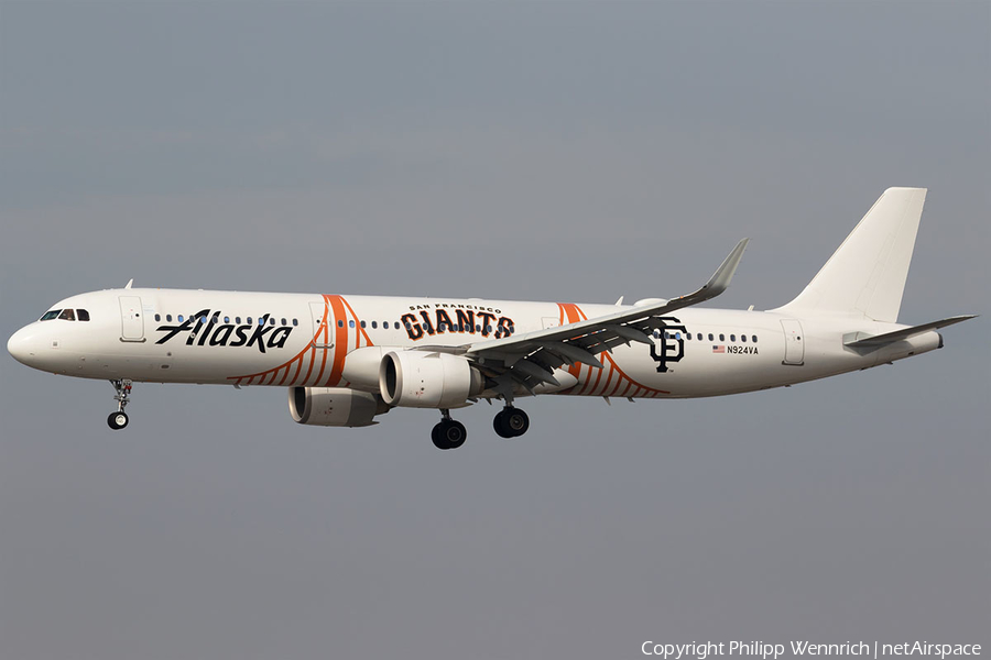 Alaska Airlines Airbus A321-253N (N924VA) | Photo 309908