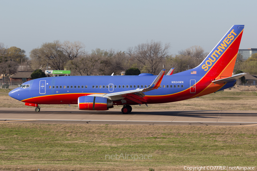 Southwest Airlines Boeing 737-7H4 (N924WN) | Photo 22395