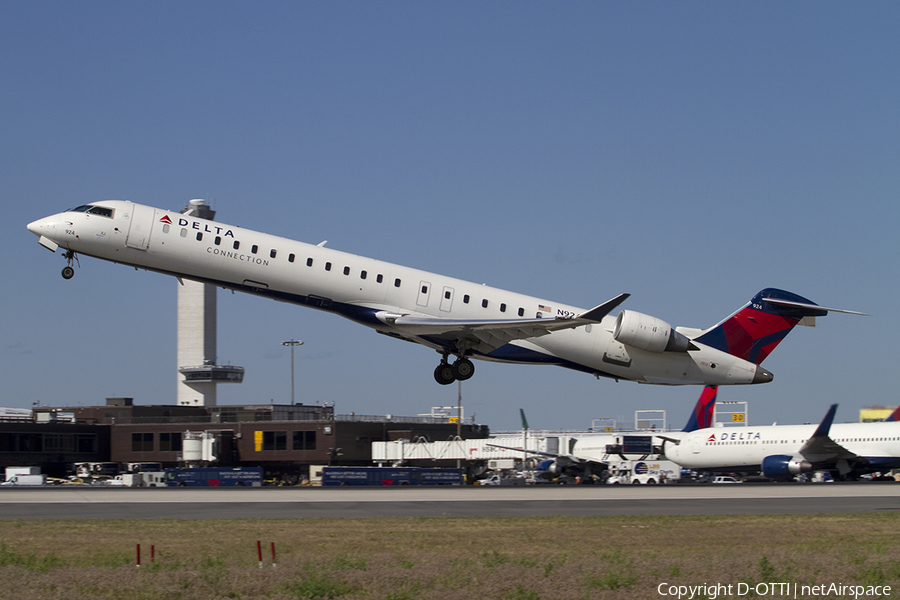 Delta Connection (Pinnacle Airlines) Bombardier CRJ-900LR (N924XJ) | Photo 387246