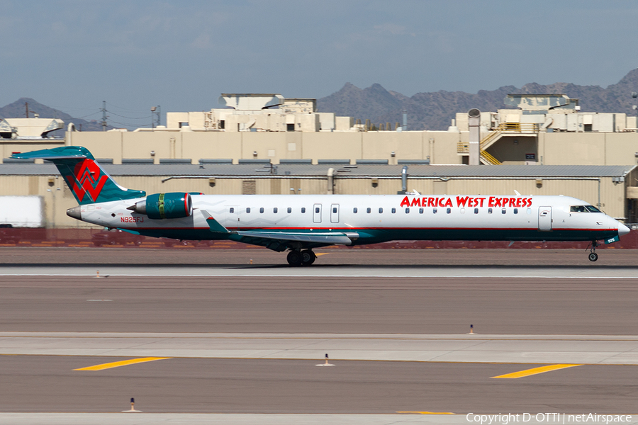 America West Express (Mesa Airlines) Bombardier CRJ-900ER (N925FJ) | Photo 188446