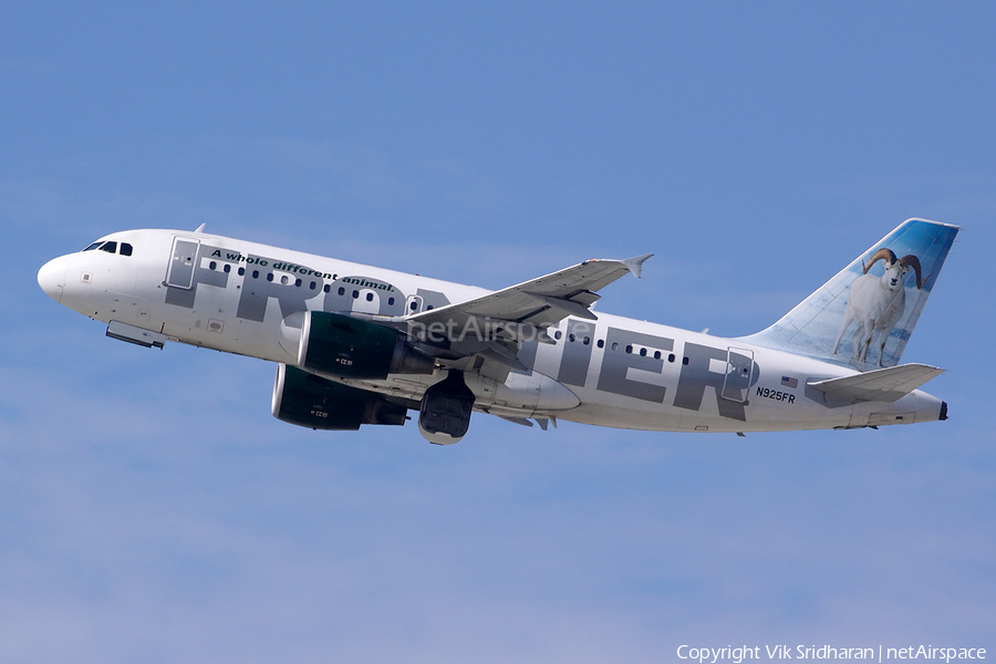 Frontier Airlines Airbus A319-111 (N925FR) | Photo 10360