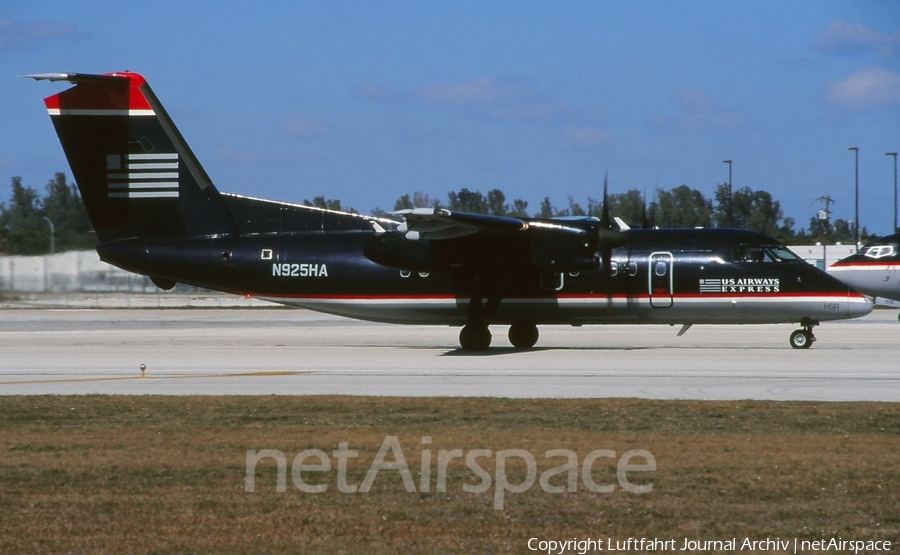 US Airways Express (Piedmont Airlines) de Havilland Canada DHC-8-102 (N925HA) | Photo 405964