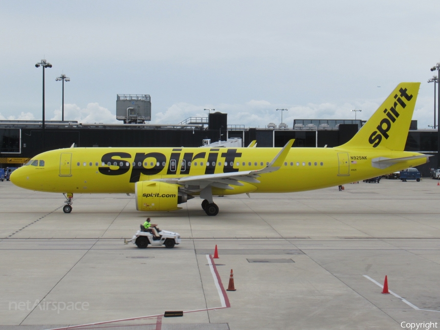 Spirit Airlines Airbus A320-271N (N925NK) | Photo 410651