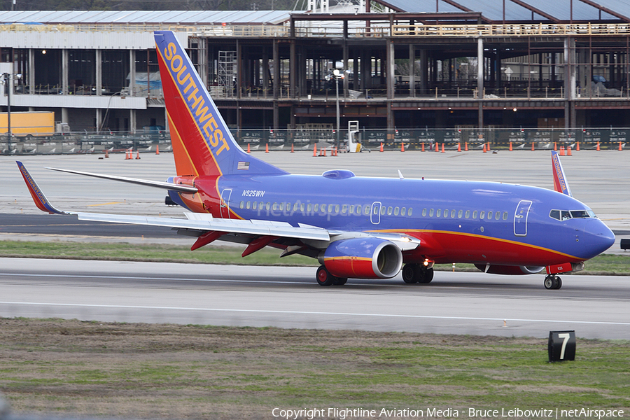 Southwest Airlines Boeing 737-7H4 (N925WN) | Photo 85603