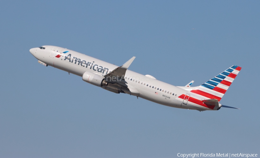 American Airlines Boeing 737-823 (N926AN) | Photo 674723