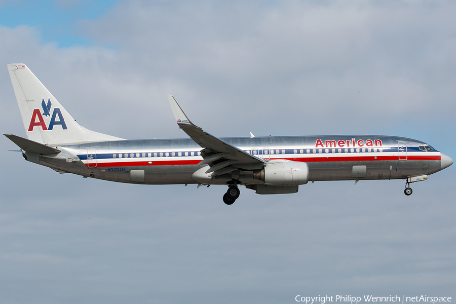 American Airlines Boeing 737-823 (N926AN) | Photo 137579