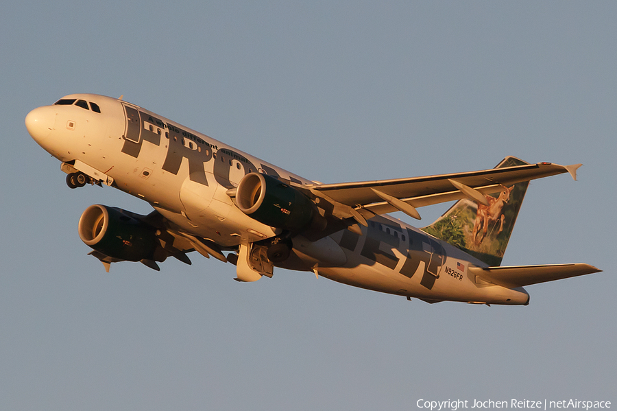 Frontier Airlines Airbus A319-111 (N926FR) | Photo 38053
