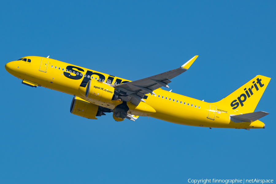 Spirit Airlines Airbus A320-271N (N926NK) | Photo 597986