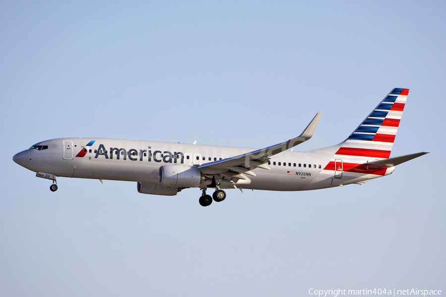 American Airlines Boeing 737-823 (N926NN) | Photo 29004