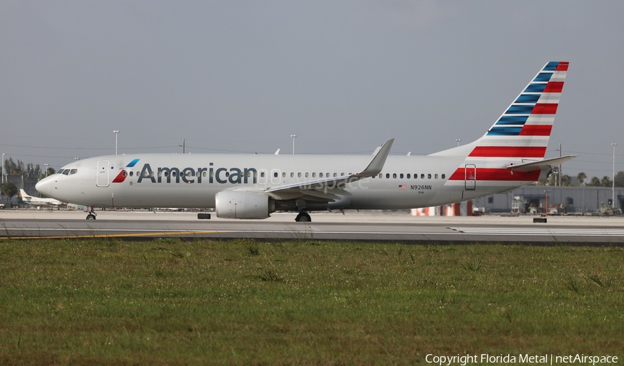 American Airlines Boeing 737-823 (N926NN) | Photo 321158