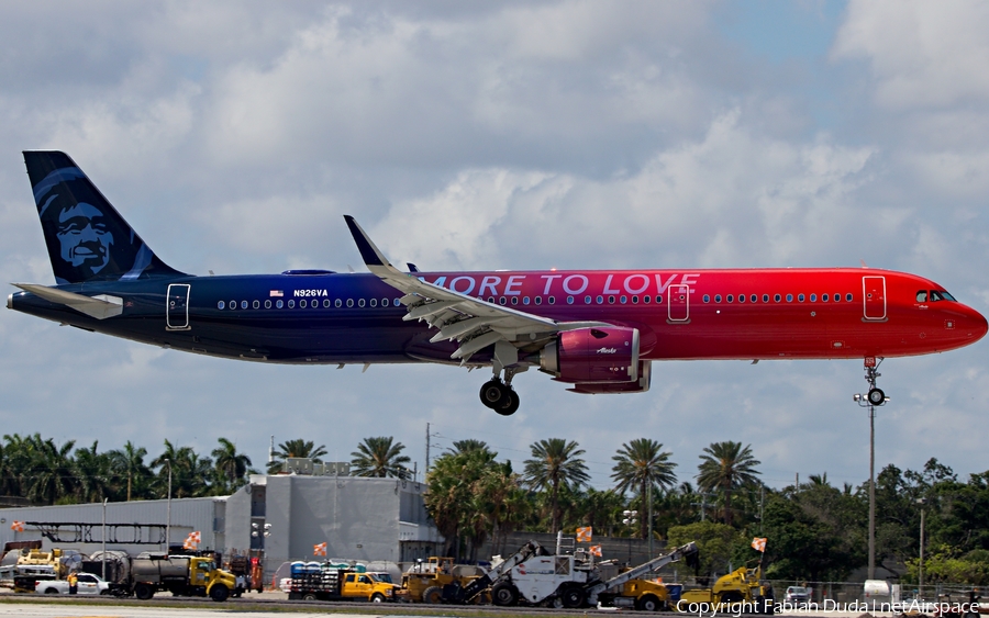 Alaska Airlines Airbus A321-253N (N926VA) | Photo 330210