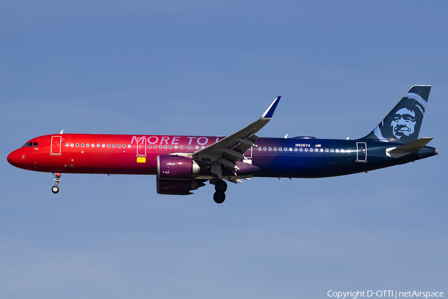 Alaska Airlines Airbus A321-253N (N926VA) | Photo 560614