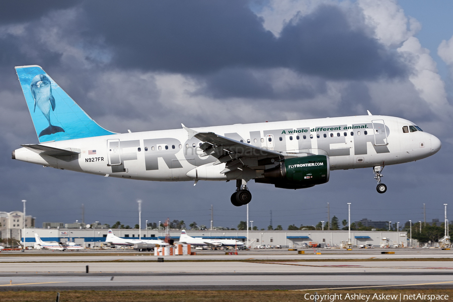 Frontier Airlines Airbus A319-111 (N927FR) | Photo 228213