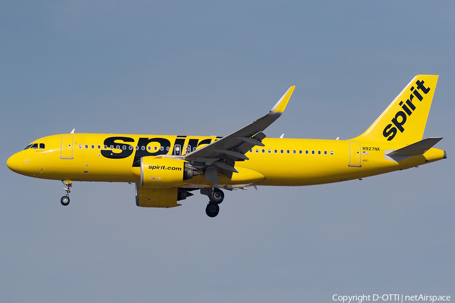 Spirit Airlines Airbus A320-271N (N927NK) | Photo 560833