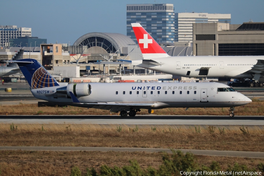 United Express (SkyWest Airlines) Bombardier CRJ-200LR (N927SW) | Photo 321267