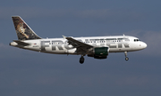 Frontier Airlines Airbus A319-111 (N928FR) at  Dallas/Ft. Worth - International, United States
