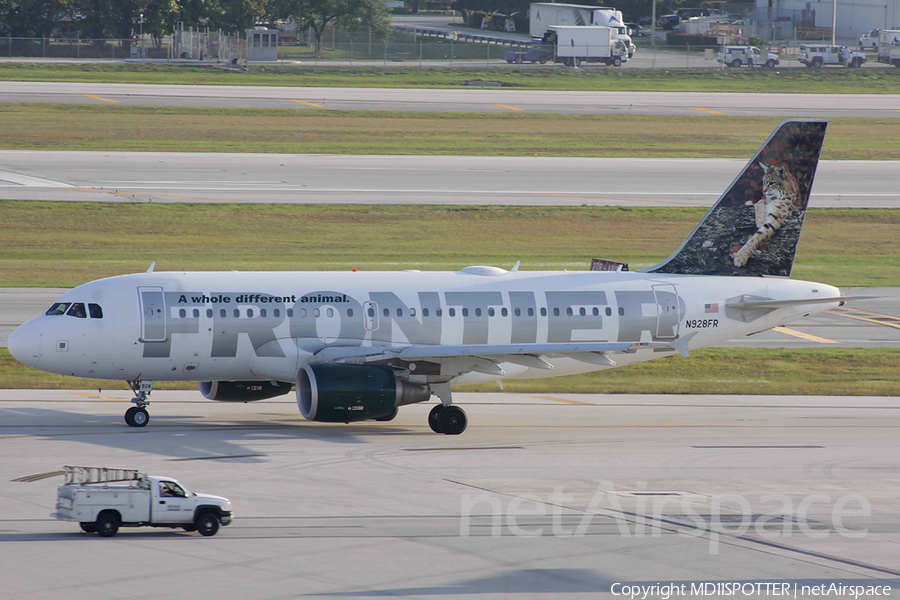 Frontier Airlines Airbus A319-111 (N928FR) | Photo 71120