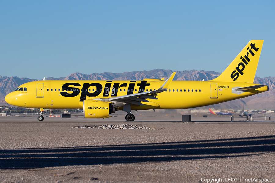 Spirit Airlines Airbus A320-271N (N928NK) | Photo 546810