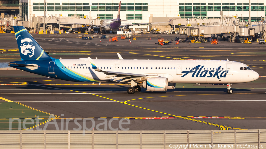 Alaska Airlines Airbus A321-253N (N928VA) | Photo 503157