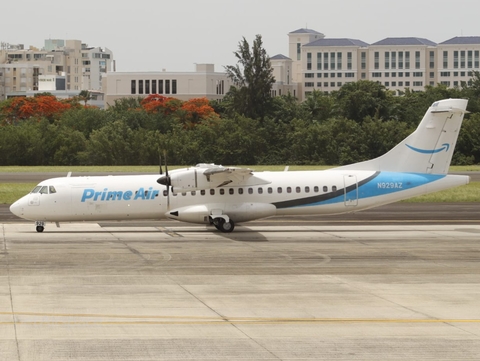 Amazon Prime Air (Silver Airways) ATR 72-500(F) (N929AZ) at  San Juan - Luis Munoz Marin International, Puerto Rico