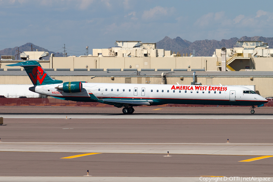 America West Express (Mesa Airlines) Bombardier CRJ-900ER (N929LR) | Photo 189340