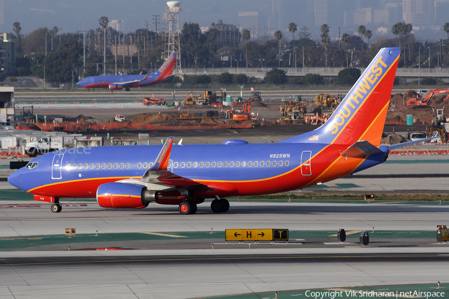 Southwest Airlines Boeing 737-7H4 (N929WN) | Photo 11057