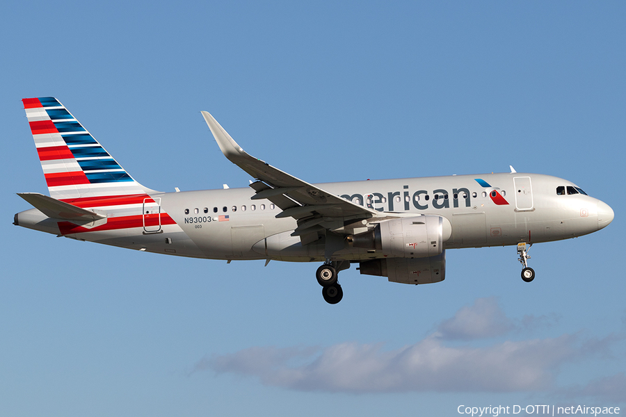 American Airlines Airbus A319-115 (N93003) | Photo 137313