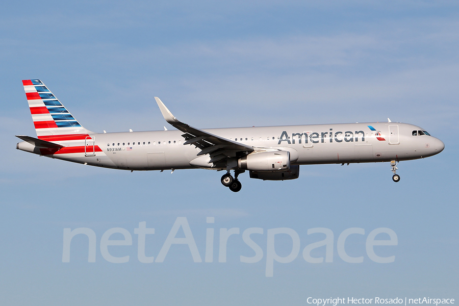American Airlines Airbus A321-231 (N931AM) | Photo 199616