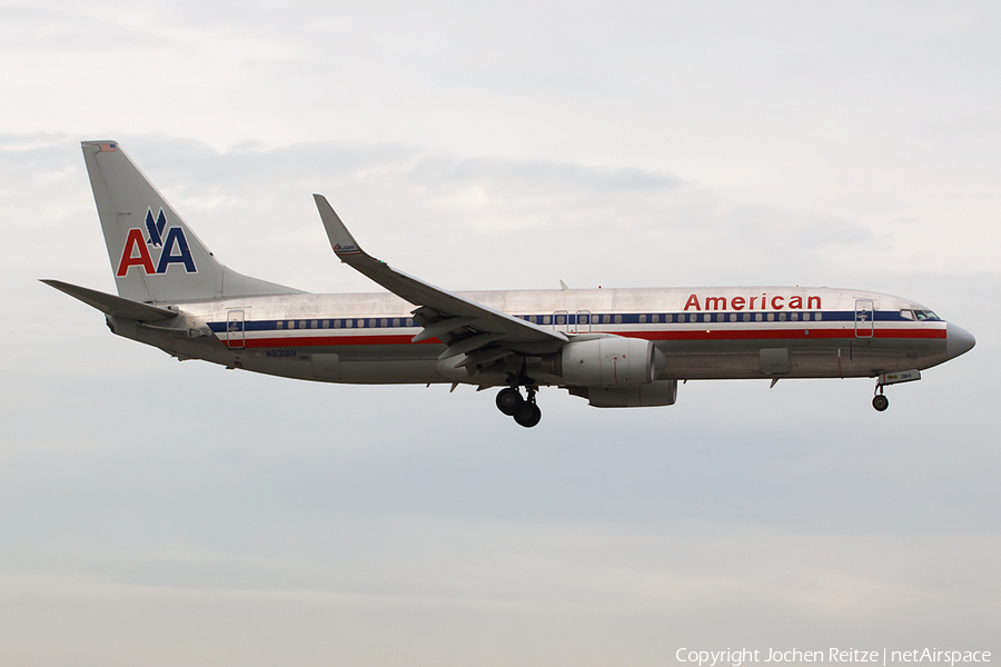 American Airlines Boeing 737-823 (N931AN) | Photo 100931