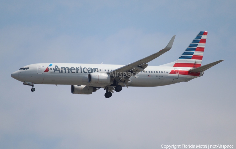 American Airlines Boeing 737-823 (N931AN) | Photo 351588