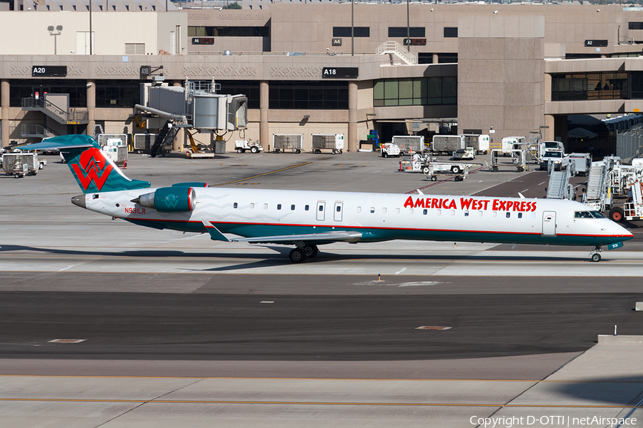 America West Express (Mesa Airlines) Bombardier CRJ-900ER (N931LR) | Photo 187998