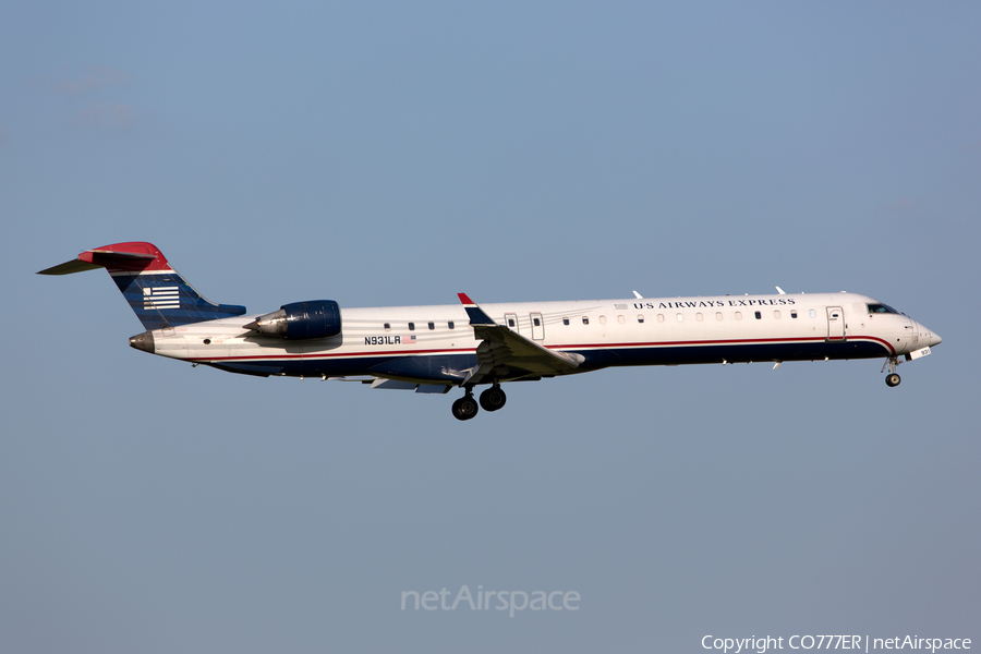 US Airways Express (Mesa Airlines) Bombardier CRJ-900ER (N931LR) | Photo 115723