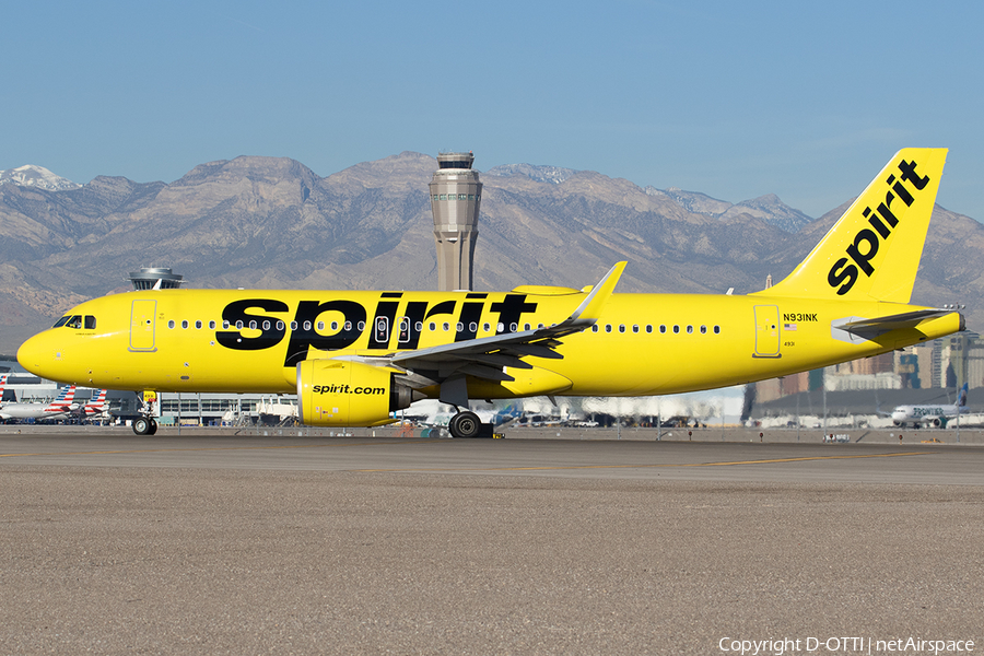 Spirit Airlines Airbus A320-271N (N931NK) | Photo 555289