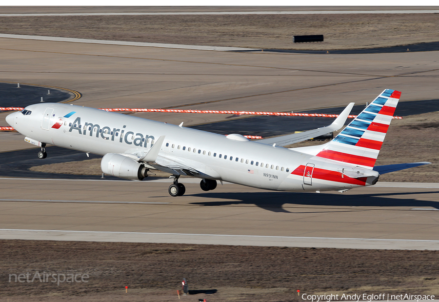 American Airlines Boeing 737-823 (N931NN) | Photo 374131