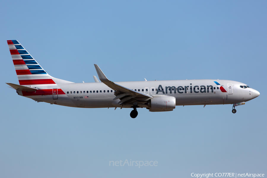 American Airlines Boeing 737-823 (N931NN) | Photo 62530