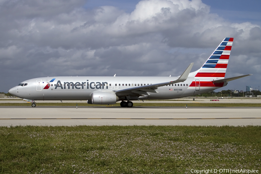 American Airlines Boeing 737-823 (N931NN) | Photo 422606