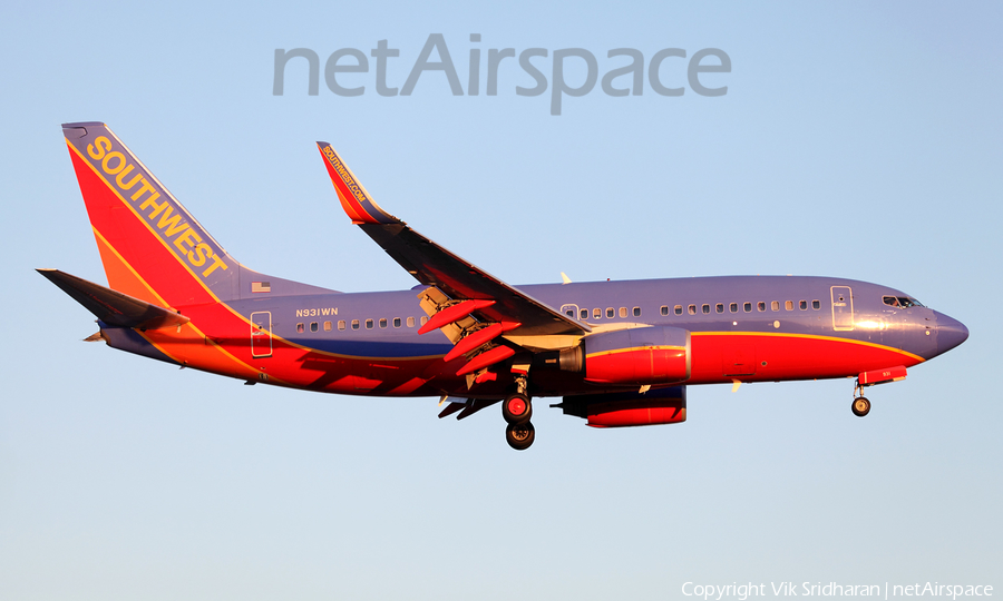 Southwest Airlines Boeing 737-7H4 (N931WN) | Photo 102815