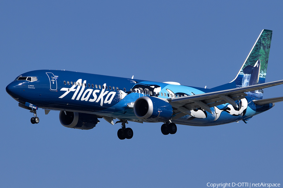 Alaska Airlines Boeing 737-9 MAX (N932AK) | Photo 540731