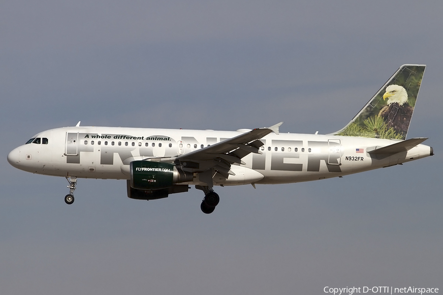 Frontier Airlines Airbus A319-111 (N932FR) | Photo 463772