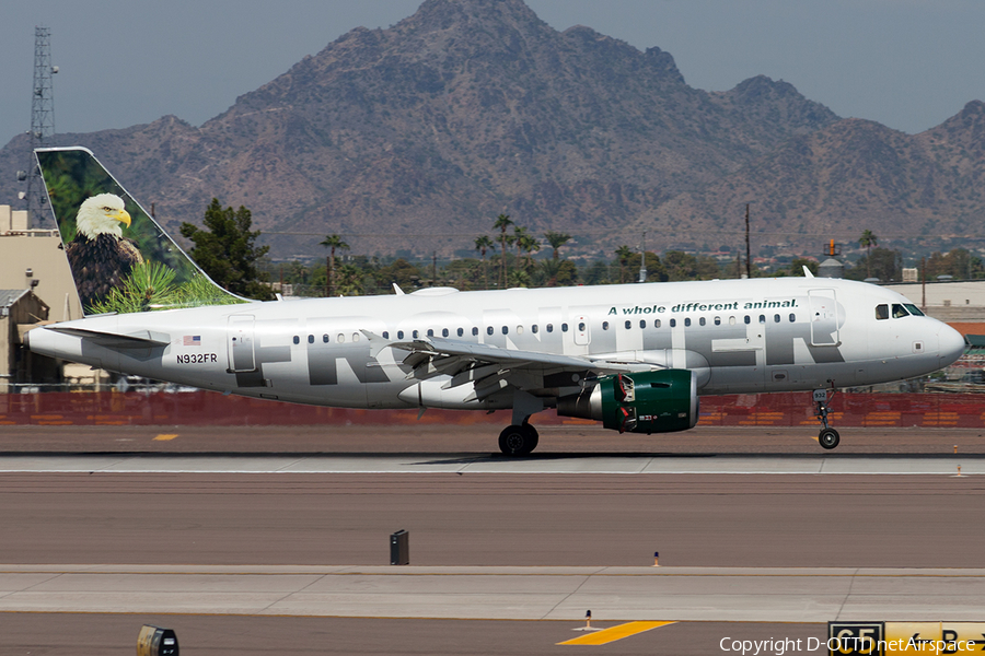 Frontier Airlines Airbus A319-111 (N932FR) | Photo 187819