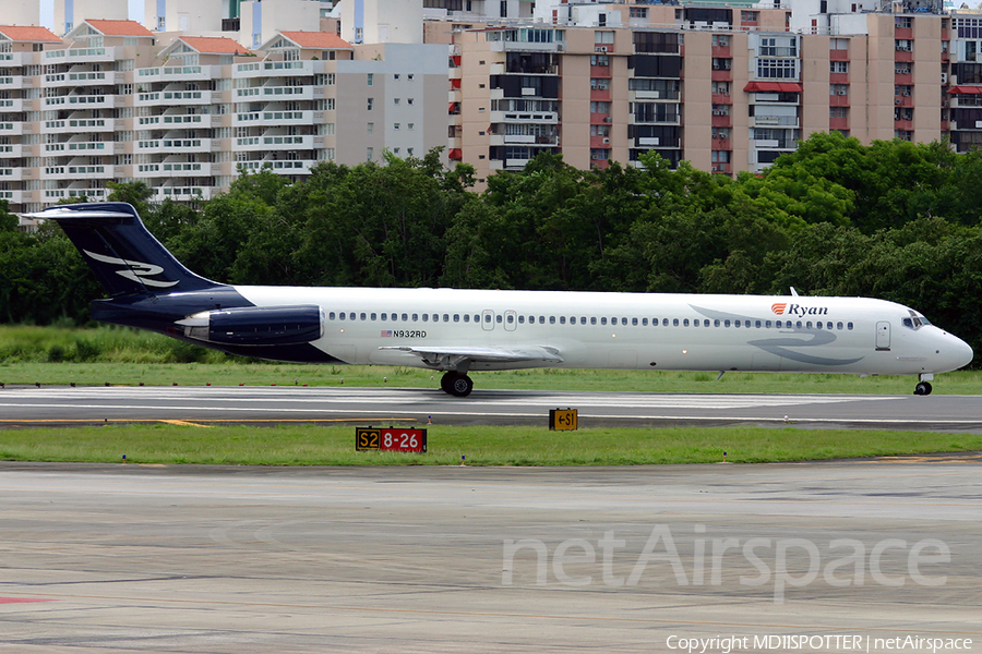 Ryan International Airlines McDonnell Douglas MD-82 (N932RD) | Photo 79739