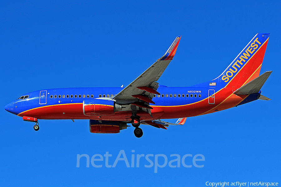 Southwest Airlines Boeing 737-7H4 (N932WN) | Photo 171429