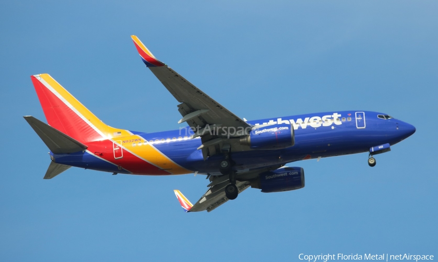 Southwest Airlines Boeing 737-7H4 (N932WN) | Photo 321568